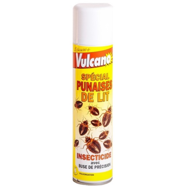 Insecticide Vulcano spécial punaises de lit, 400 ml - Lot de 3 - Tout Pour  Les Nuisibles