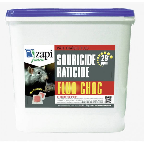 STAR JARDIN PFB150 Souricide raticide en pâte brodifacoum - 10 sachets x 10  g
